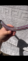 Hot Pink and AB Browband